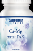 Ca-Mg with D+K 30 tabletek - 